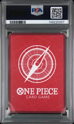 2025 ONE PIECE PROMOS DODGERS X ONE PIECE NIGHT #010 MONKEY D. LUFFY PSA 10 - Image 2