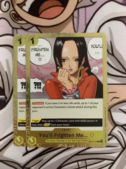 2x One Piece TCG You'll Frighten Me... Rare OP14-118 R English NM X2 - Image 1