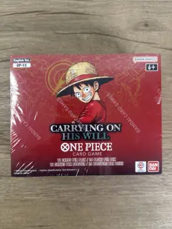 One Piece Card Game-Carrying On His Will OP-13 Sealed Booster Box+TreasurePack - Image 1