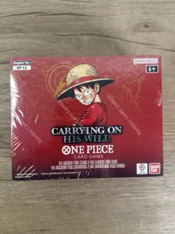 One Piece Card Game-Carrying On His Will OP-13 Sealed Booster Box+TreasurePack - Image 2