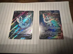 Vaporeon V & VMAX SWSH181 & SWSH182 Sword & Shield Promo Cards - Image 1