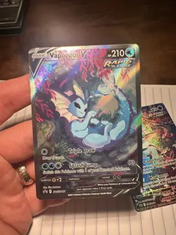 Vaporeon V & VMAX SWSH181 & SWSH182 Sword & Shield Promo Cards - Image 4