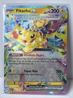 Pikachu Ex 57/217 Ascended Hero’s Pokemon Card M/Nm Holo - Image 2
