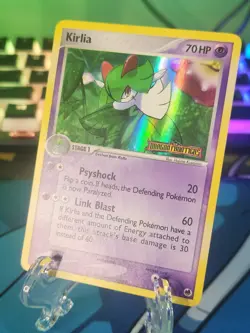 Kirlia 32/101 Dragon Frontiers Reverse Holo Pokemon Card MP+,LP - Image 1