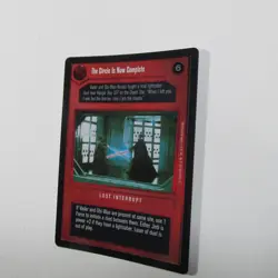 The Circle Is Now Complete FOIL - Premiere - Star Wars CCG Card Game SWCCG - Image 3