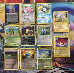 Vintage Pokemon Card Lot Reverse Holo Fire Chansey Machoke - Image 1