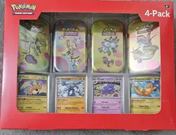 Pokemon 151 | 4 Mini Tins + 4 Promo Cards Bundle - Sam’s Club - Image 1