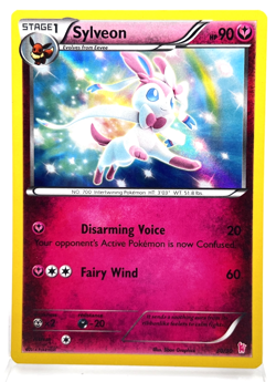Sylveon 30/30 Pokemon Card XY Trainer Kit: Sylveon & Noivern LP - Image 1