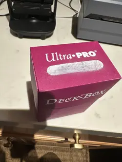 Trading Card Supplies - Ultra Pro DECK BOX - Blackberry - Used - Image 2