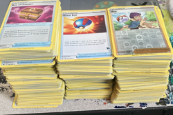 1000 Card Pokemon Trainer Yellow Border Bulk Lot, Reverse Holo, Holo Rare, NM - Image 1
