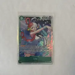 One Piece Starter Deck 11 #ST11-002 Super Rare Foil TCG Card Uta - Image 1