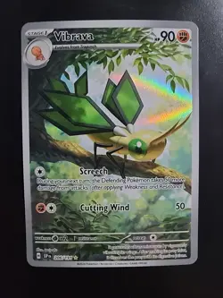 Vibrava - 206/191 - Surging Sparks Illustration Rare Pokemon Card - NM - Image 1