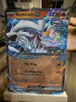 Reshiram ex (Stamped Promo) Journey Together 030/159 Pokemon Card NM - Image 1