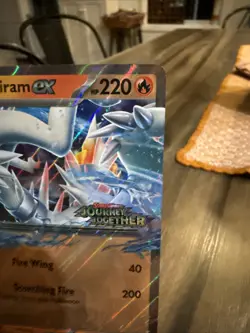 Reshiram ex (Stamped Promo) Journey Together 030/159 Pokemon Card NM - Image 3