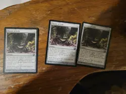 3x Throne of Geth Scars of Mirrodin MTG Magic The Gathering Card Vintage - Image 1