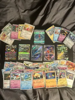 50+ Japanese Pokemon Card Lot – ex, IR, Holos – Mixed Sets – NM - Image 1