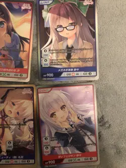 DIVINE CROSS Marshmallow All the Way Home Holo Foil Lot 6 Waifu Cards-2 UR, 4 SR - Image 3
