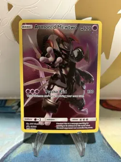 Armored Mewtwo SM228 Pokemon Sun & Moon Promo Ultra Rare Card NM - Image 1