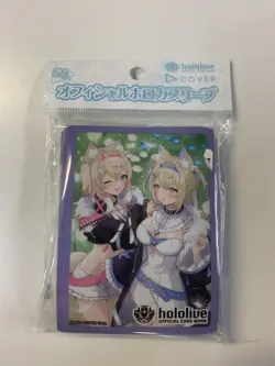 Hololive Official Card Game Fuwamoco Card Sleeve Pack - Image 1