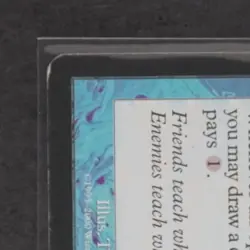 2000 MAGIC THE GATHERING PROPHECY #45 RHYSTIC STUDY - Image 3