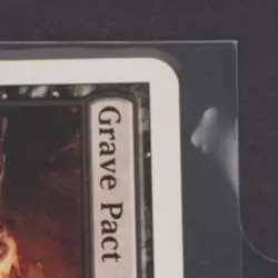 2005 MAGIC THE GATHERING 9TH EDITION #135 GRAVE PACT - Image 5