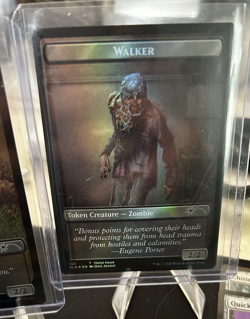 Michonne, Ruthless Survivor | Zombie Custom Commander Deck + 2 Walker Tokens - Image 2