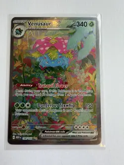 Pokemon Venusaur EX Holo Card 198/165 Scarlet and Violet 151 Series🔥🔥 - Image 1