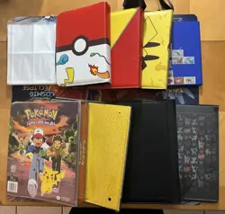 Vintage & Modern Pokemon Binders Charizard Eevee Pikachu - Image 4