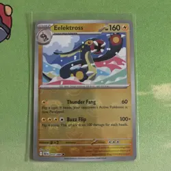 Eelektross 032/086 Master Ball Pattern Black Bolt Pokemon TCG - Image 1