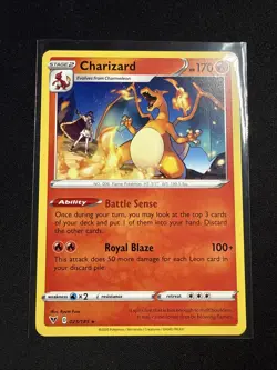 Pokemon Vivid Voltage Charizard Card #25 NM/M - Image 1
