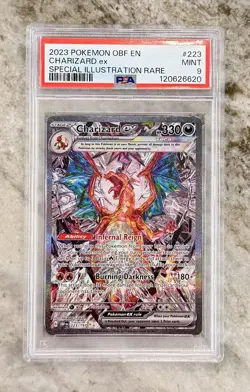 2023 Pokemon OBF EN-Obsidian Flames #223 Charizard Special Illustration Rare - Image 1
