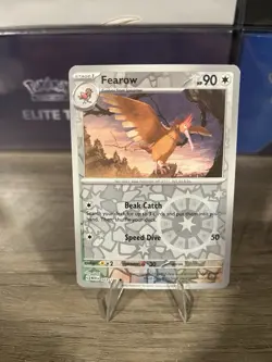 FEAROW 022/165 151 POKEMON ENGLISH (REVERSE HOLO, NM) - Image 1