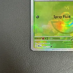 Applin (Master Ball Pattern) 009/131 - Pokemon Prismatic Evolutions - NM - HOLO - Image 2