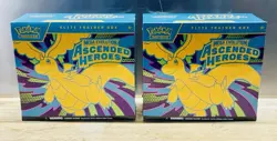 2X Pokemon Ascended Heroes Elite Trainer Boxes ETBs Factory Sealed - Image 1