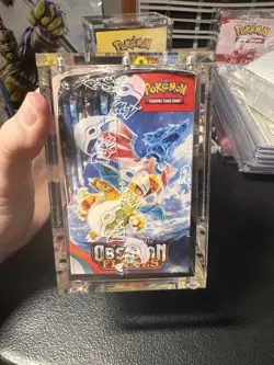 Pokemon TCG Scarlet & Violet - Obsidian Flames Booster Box w/acrylic Case 820650863745 - Image 3