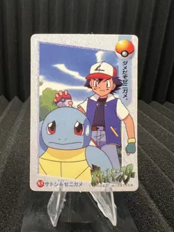 Pokemon Vintage Pocket Monsters Vending HOLO Prism Sticker Bandai 1999 Nintendo - Image 2