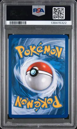 2010 POKEMON HEARTGOLD & SOULSILVER UNLEASHED #65 TEDDIURSA-REVERSE FOIL PSA 7 - Image 2