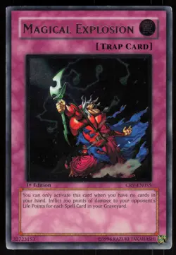Magical Explosion (UTR) CRV-EN055 Ultimate Rare 1st Edition Yu-Gi-Oh - Image 1
