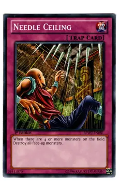 Yugioh - 1X Needle Ceiling - Common - 1st Edition - BPW2-EN081 - Near Mint - Image 1