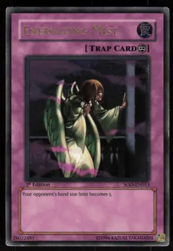 Enervating Mist (UTR) SOD-EN053 Ultimate Rare 1st Edition Yu-Gi-Oh - Image 1