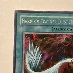 Harpie's Feather Duster SDD-003 YuGiOh Worldwide Edition: Stairway Holo - Image 2