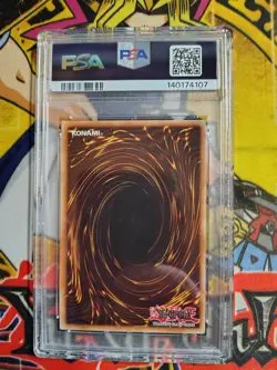 Yu-Gi-Oh! Orgoth the Relentless Battles of Legend Secret Rare PSA 9 - Image 2