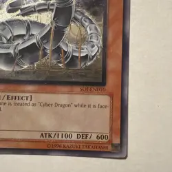 Proto-Cyber Dragon [Ultimate Rare] SOI-EN010 YuGiOh Shadow Of Infinity Holo - Image 4