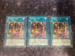 3X Spiders' Lair ABPF-EN054 - Yugioh Yu Gi Oh! 3 Playset Mixed - Image 1