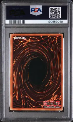 2008 YU-GI-OH! LODT-LIGHT OF DESTRUCTION #EN026 JUDGMENT DRAGON PSA 9 - Image 2