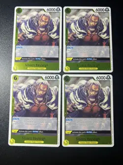 One Piece English - Silvers Rayleigh - OP14-108 - R - NM Playset x4 - Image 1