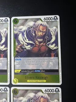 One Piece English - Silvers Rayleigh - OP14-108 - R - NM Playset x4 - Image 3