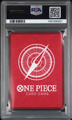 2025 ONE PIECE STARTER DECK ST21-EX GEAR 5 BLK/WHT ALT ART MONKEY D LUFFY PSA 10 - Image 2