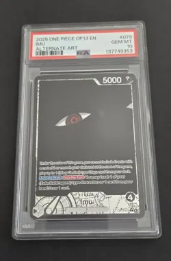 OP13 One Piece PSA 10 Imu Five Elders Demon Saturn Nusjuro Master Set - Image 2