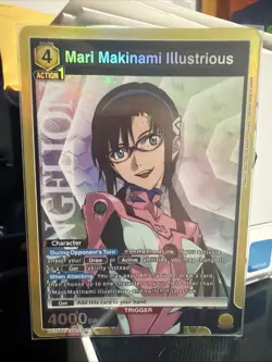 Union Arena Evangelion Mari Makinami Illustrious (018) - Image 1
